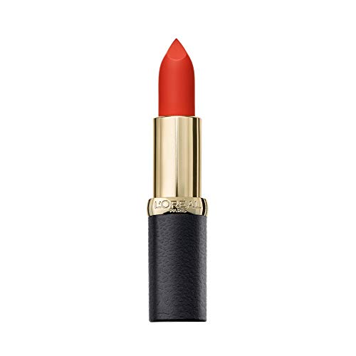 L'Oreal Paris Color Riche Mate Pintalabios, Mate Rojo 358 Lava