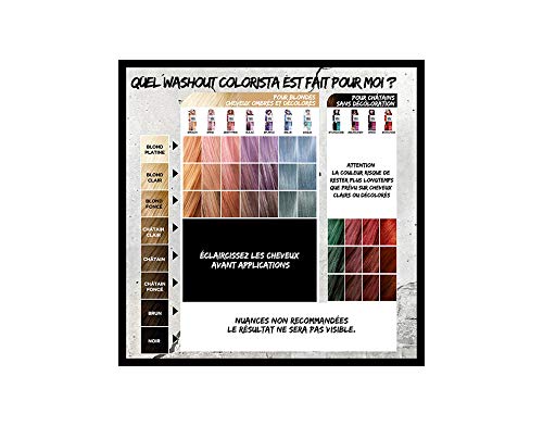 L’Oréal Paris Colorista Burgundy Washout 1-2 Weken Haarkleuring coloración del cabello Borgoña 80 ml - Coloración del cabello (Borgoña, Burgundy, 80 ml, 42 mm, 62 mm, 172 mm)