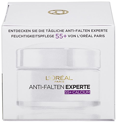 L'Oreal Paris contra - calcio experto antiarrugas de 55, 1er Paquete (1 x 50 ml)