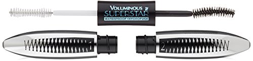 L'Oreal Paris Cosmetics Voluminous Superstar Waterproof Mascara, Blackest Black, 0.4 Fluid Ounce by L'Oreal Paris