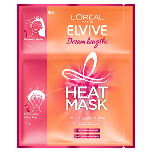 L’Oréal Paris Elvive 3600523627257 mascarilla para el pelo Mujeres 40 ml - Mascarillas para el cabello (Mujeres, Cabello dañado, 40 ml, Nutrición, Fortalecimiento, Aceite de ricino)
