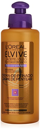 L'Oréal Paris Elvive Crema de Peinado Aceite Extraordinario - 200 ml
