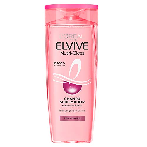 L'Óreal Paris Elvive Nutri Gloss, Champú - 370ml