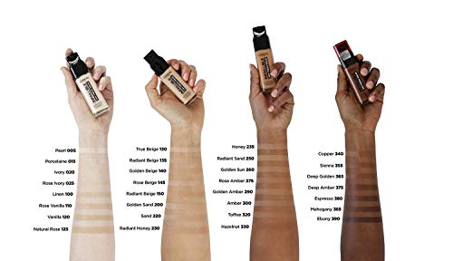 L'Oréal Paris - Fond de Teint Fluide Infaillible 24h Fresh Wear - Tous Types de Peaux - Teinte : Ivoire (20) - 30 ml