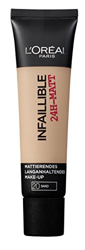L'Oréal Paris - Indefectible matt maquillaje 20 arena, (1 x 35 ml)