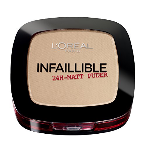 L'oréal paris indefectible puder, maquillaje - 225, beige, (1 x 9 g)