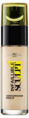 L'Oréal Paris indefectible Sculpt Contorno Base de Maquillaje, 01 la luz, Paquete 1er (1 x 29 ml)