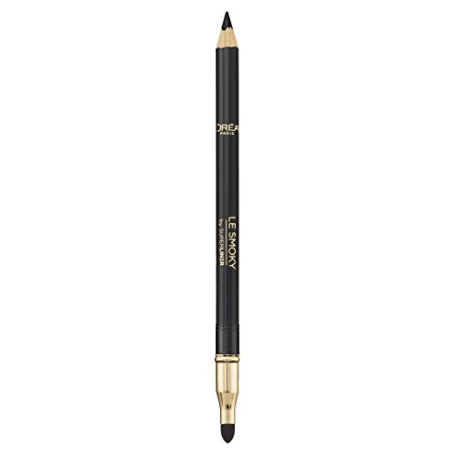 L'Oreal Paris Le Smoky Delineador de Ojos 201 Black Velour - 1 Delineador de Ojos