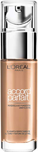 L'Oréal Paris Make-up designer Base de Maquillaje Acabado Natural Accord Parfait 5R Sable Rosé, 30 ml