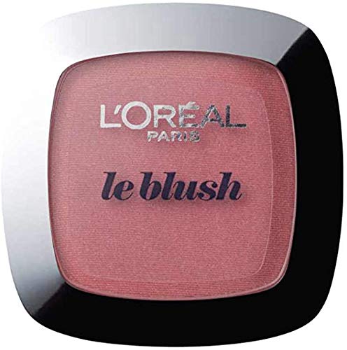 L'Oreal Paris Make-up Designer Gel De Cejas 104 Chatain + Máscara Pestañas Negro + Accord corrector 1-2D Ivory-Beige + Accord Perfect Blush Sandalwood Pink 120