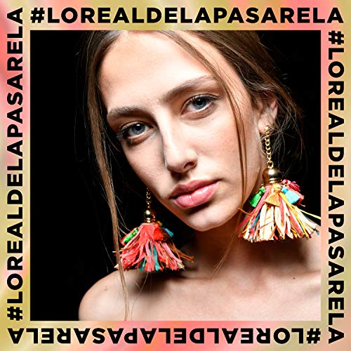 L'Oreal Paris Make-up Designer Gel De Cejas 104 Chatain + Máscara Pestañas Negro + Accord corrector 1-2D Ivory-Beige + Accord Perfect Blush Sandalwood Pink 120