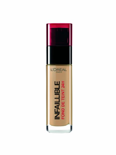 L’Oréal Paris Make-Up Designer Infallible 300 Ambre base de maquillaje Frasco dispensador Líquido - Base de maquillaje (Frasco dispensador, Líquido, Ambre, Radiante, Francia, 27 mm)