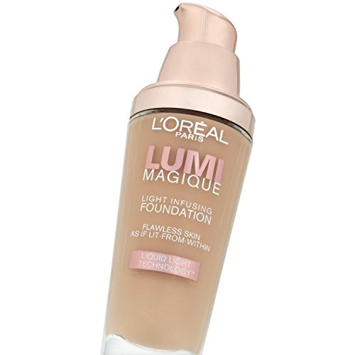 L’Oréal Paris Make-Up Designer Lumi Magique N4 Pure Beige base de maquillaje Frasco dispensador - Base de maquillaje (Frasco dispensador, Pure Beige, N4, Matificante, Hidratante, Iluminador, 14 h)