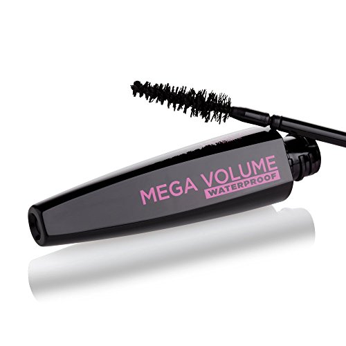 L’Oréal Paris Make-Up Designer Mega Volume Miss Manga - Waterproof máscara de pestañas - Máscaras de pestañas (Negro, Voluminizadora, Italia, 23 mm, 22 mm, 128 mm)