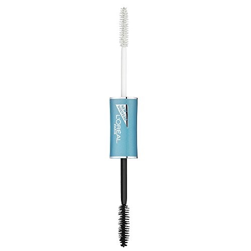 L'Oreal Paris Máscara Resistente al Agua de Doble Extensión, Negro - 6 ml