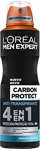 L'Oreal Paris Men Expert Deo Spray Carbon Reetiquetado 150 ml - Lote de 6