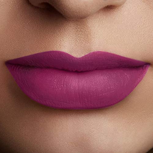 L'Oréal Paris Rouge Signature 104 I Rebel Pintalabios Mate Permanente Morado - 7 ml