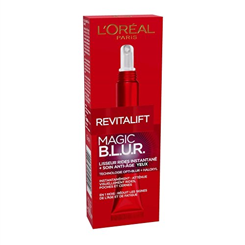 L’Oréal Paris Skin Expert Revitalift Magic Blur crema para los ojos 15 ml - Cremas para los ojos (Mujeres, Anti-arrugas, Tubo, Francia, 1 pieza(s), 15 ml)