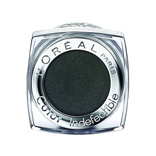 L'Oréal Paris – Sombra de ojos de larga duración El color infalible, 30 negro mate