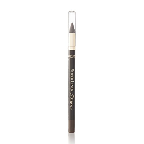 L’Oréal Paris Super Liner Silkissime - Brown Temptation - delineadores de ojos (Lápiz, Marrón, Brown Temptation, Satén, Italia)