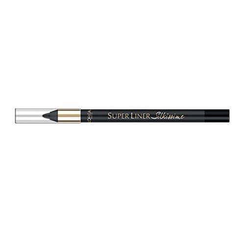 L’Oréal Paris Super Liner Silkissime - Seductive Black - delineadores de ojos (Lápiz, Negro, Seductive Black, Satén, Italia)
