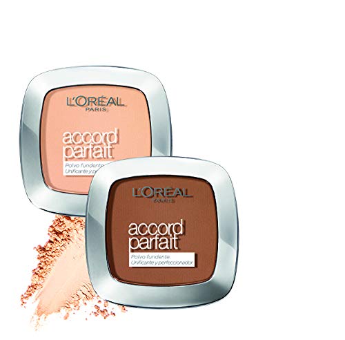 L'Oréal Paris True Match, Polvos Matificantes Accord Parfait, Tono 4N Beige