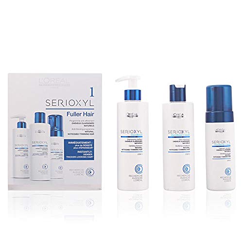 L'Oréal Professionnel Expert Serioxyl - Kit para cuidado capilar, 3 piezas