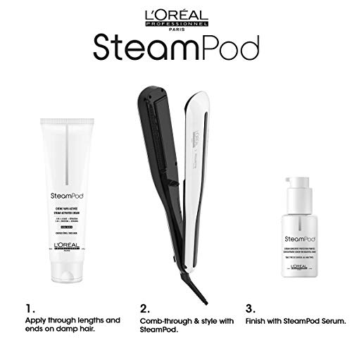 L'Oréal Professionnel Steampod Crema para cabello grueso, 150 ml