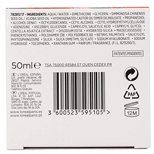 L'OREAL Revitalift cicacrem crema de noche reparadora antiedad tarro 50 ml