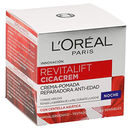 L'OREAL Revitalift cicacrem crema de noche reparadora antiedad tarro 50 ml