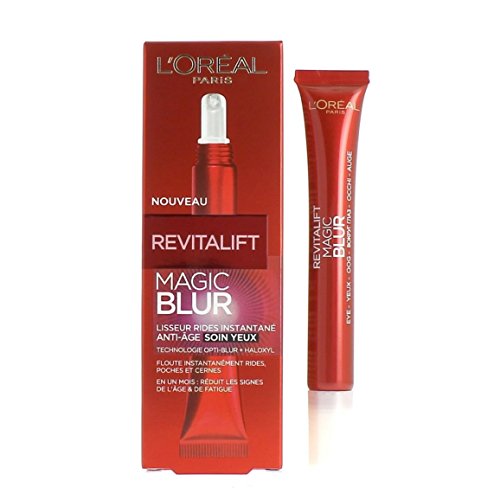 L'Oréal Revitalift Laser X3/Revitalift Magic B.L.U.R.- Pack de 2 productos: 1 crema de día antiedad con ácido hialurónico + 1 tratamiento antiedad para los ojos + alisador de arrugas instantáneo