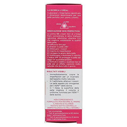 L'Oreal Revitalift Skin Perfection BB Cream SPF25 50ml Medium Clear (Medio Chiara) by Revitalift