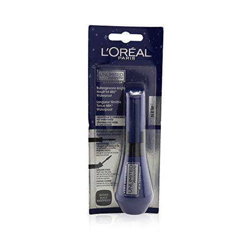 L'Oreal Unlimited Waterproof Mascara - # Intense Black 7.4ml