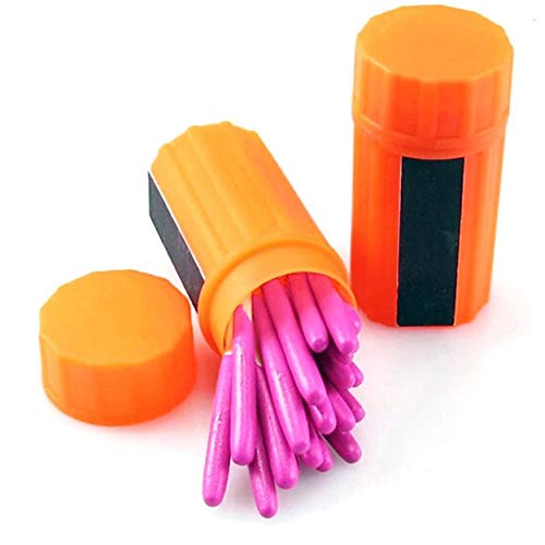 Lorenlli Excelente Prueba de Viento, Impermeable, a Prueba de tormentas, Primeros Auxilios, Juegos de Supervivencia en el Exterior, luz de Emergencia portátil