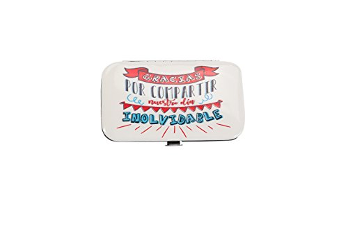 Lote de 20 Sets de Manicura"FRASES" - Estuches, Estuche Manicura Originales Baratos para Detalles de Bodas, Bautizos, Comuniones, Recuerdos y Regalos Cumpleaños. Frases Divertidas Gracias