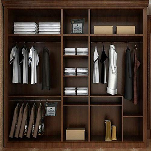 Louis-008 Bolsa de purificación de Aire, Sensor de Olor a carbón Activado 100% Natural, ambientador, deshumidificación doméstica, Agente antimoho, desodorización de Calzado(500g*1，200g*1)