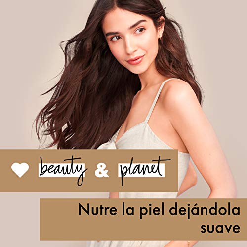 Love Beauty and Planet Gel de Ducha para Piel nutrida, Manteca de Karité y Sándalo Vegano - 500 ml