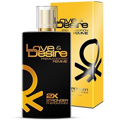 Love & Desire Oro Premium Edition feromonas para mujeres 100 ml Fantastische nuevo Aroma. Ganar bonitas de hombres 4 Pheromones en 1 Perfume... …