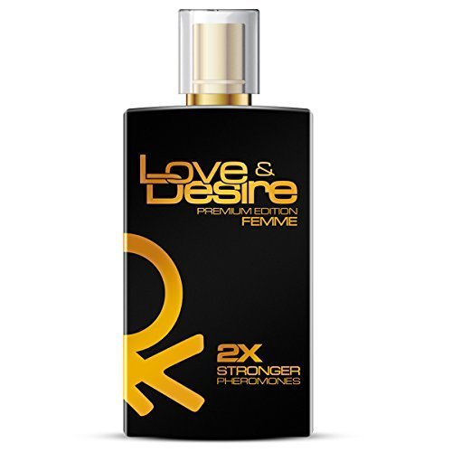 Love & Desire Oro Premium Edition feromonas para mujeres 100 ml Fantastische nuevo Aroma. Ganar bonitas de hombres 4 Pheromones en 1 Perfume... …