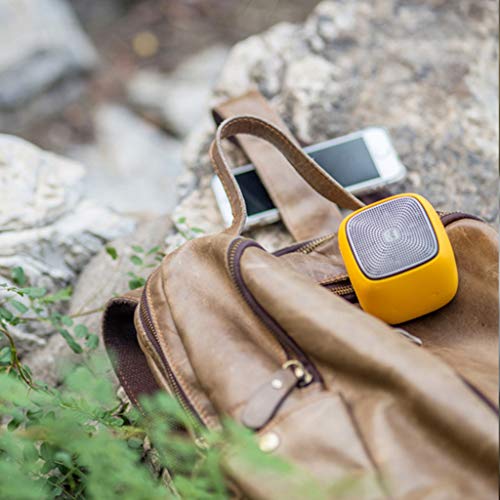 Love lamp Altavoz inalámbrico Bluetooth Altavoz Ligero Mini Subwoofer portátil Audio para teléfono móvil (Color : Orange)