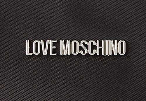 Love Moschino Jc4275pp0a, Bolso tipo tote para Mujer, Negro (Black), 12x27x40 Centimeters (W x H x L)