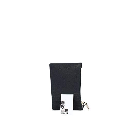 Love Moschino Saffiano Card Mujer Purse Negro
