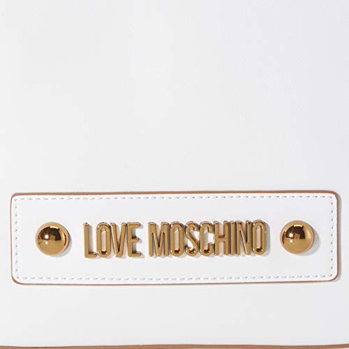 Love MoschinoJc4027pp1aMujerBolsos bandoleraBlanco (Bianco)6x17x22 centimeters (W x H x L)