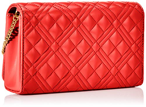 Love MoschinoJc4247pp0aMujerCarteras de manoRojo (Red)7x14x22 Centimeters (W x H x L)