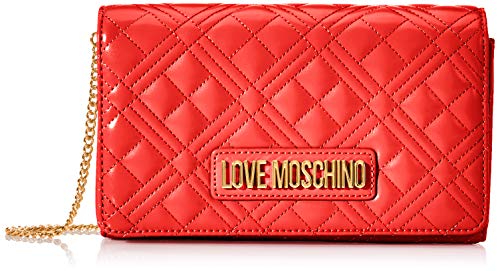 Love MoschinoJc4247pp0aMujerCarteras de manoRojo (Red)7x14x22 Centimeters (W x H x L)