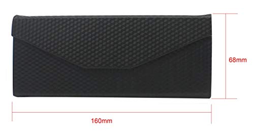 LUCKLYSTAR Caja de vidrios, vasos de almacenamiento portátil de viaje duro B B2