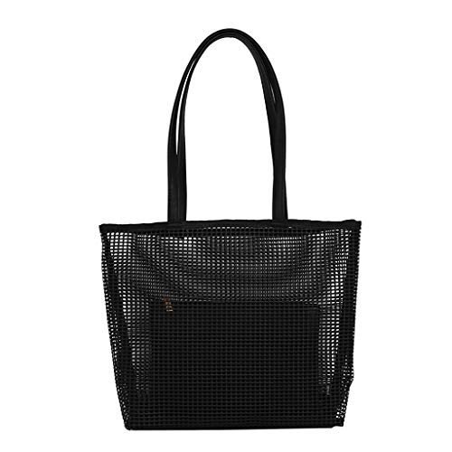 Luckycat Bolso de dos Piezas Bolsos bandolera Shoulder Crossbody para Mujer Bolsos de mano 2019 Verano Moda PVC Transparentes Con Carteras de mano y clutches de Viaje Casual Aire Libre Playa Señora