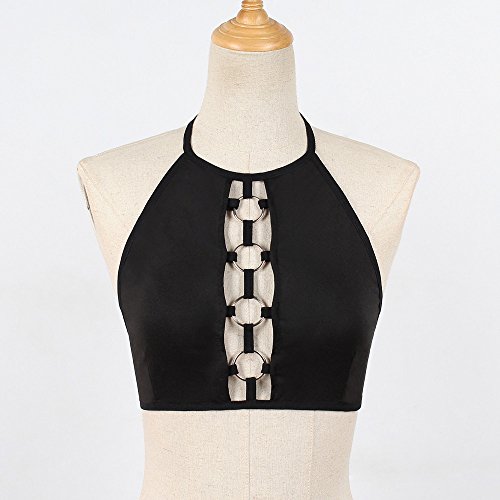 Luckycat Camisetas Cortas para Mujer, Chaleco Blusas sin Mangas Atractivo, Chalecos Deporte Blusas de Mujer de Moda 2018, Camisola Tops Camisetas de Tirantes Vestir Basicas Crop Top