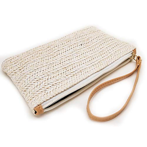 Luckycat Monederos Mujer Cartera de Mujer de Gran Capacidad de Cuero de Mujer con RFID Bloqueo Bolsos Largo de Mujer con Cremallera de Bolsillo y Correas de Muñeca