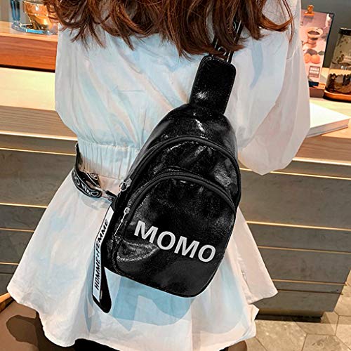 Luckycat Riñoneras de Moda Mujeres Hombres Impresión Deportes Senderismo Cinturón Running Cintura Bolsa Bolso Bandolera para Mujer con Cinturón para el Ombligo Bolsos de la cintura del cuero de la PU